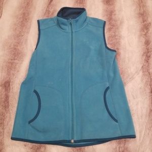 Old Navy Blue Fleece Vest
